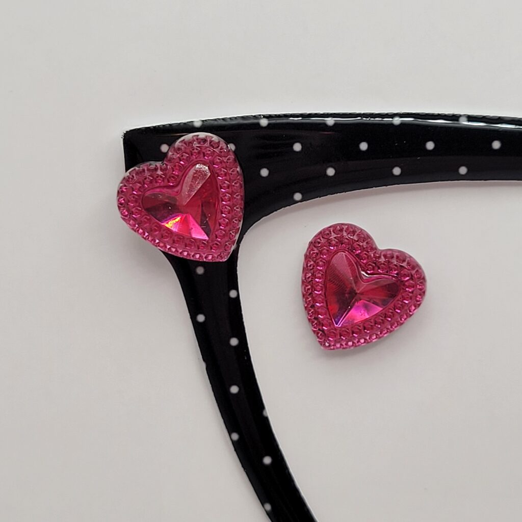 Deep Pink Hearts #014