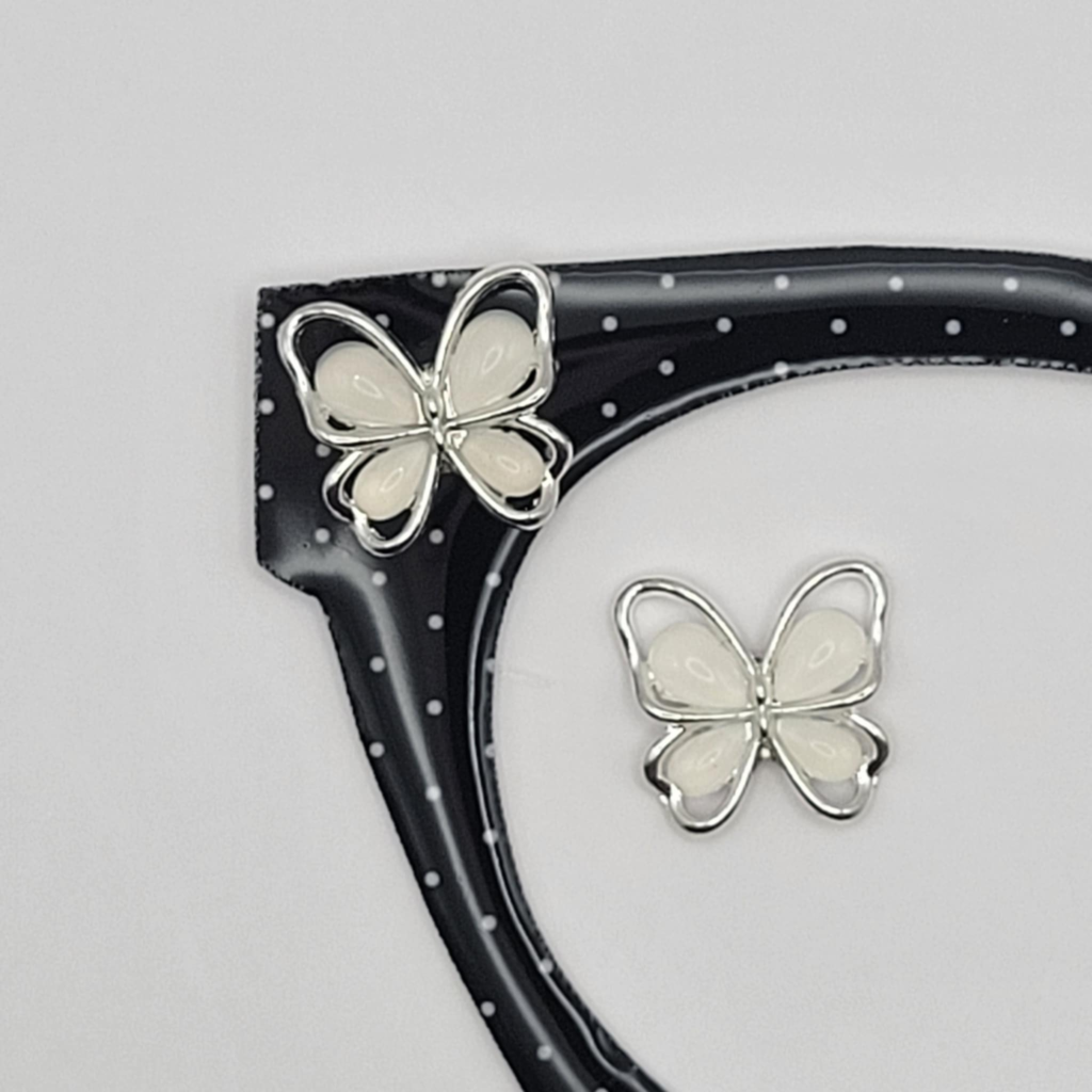 45 White Butterfly