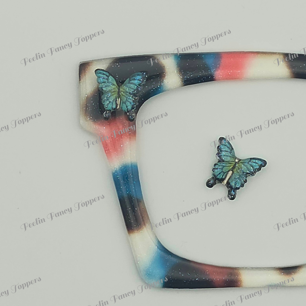 Green Blue Butterfly #31