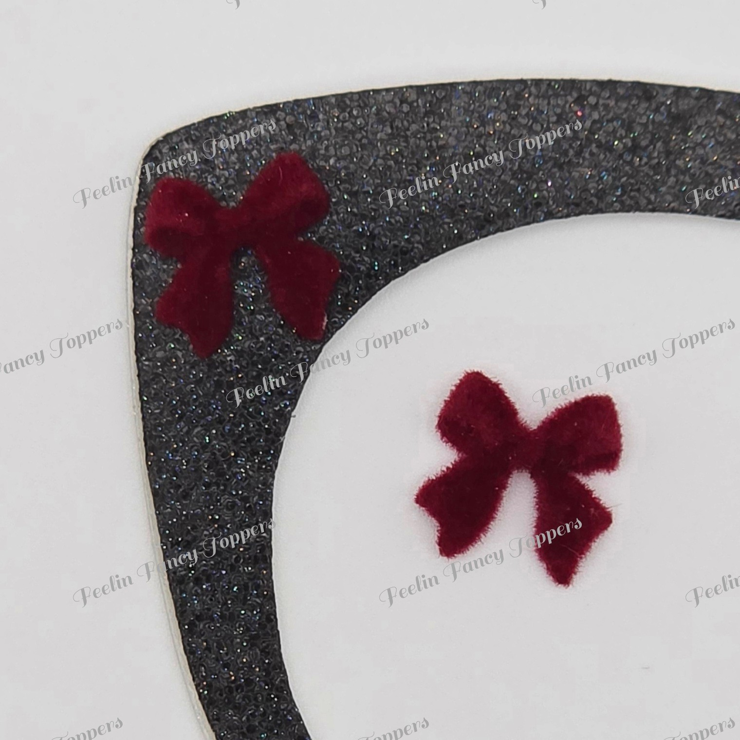 56 Velvet Red Bow