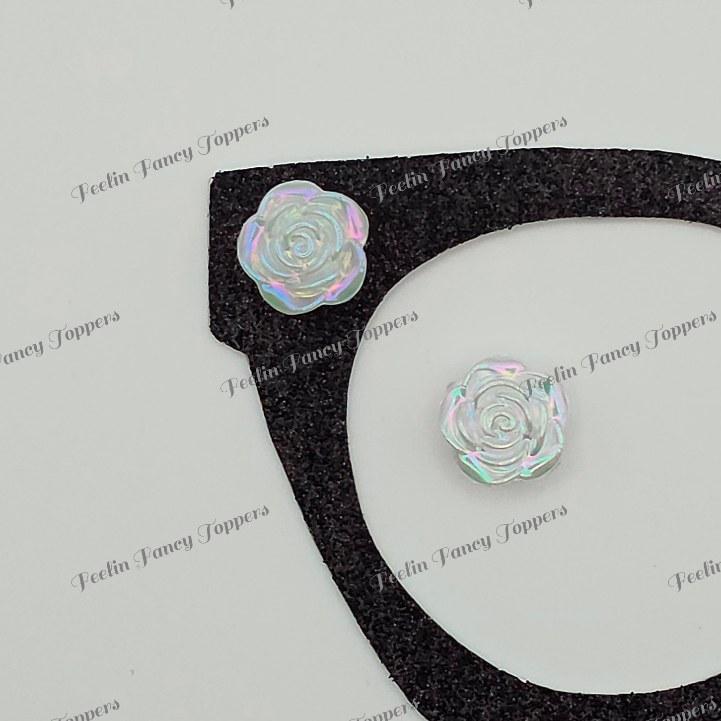 3 Iridescent Rose