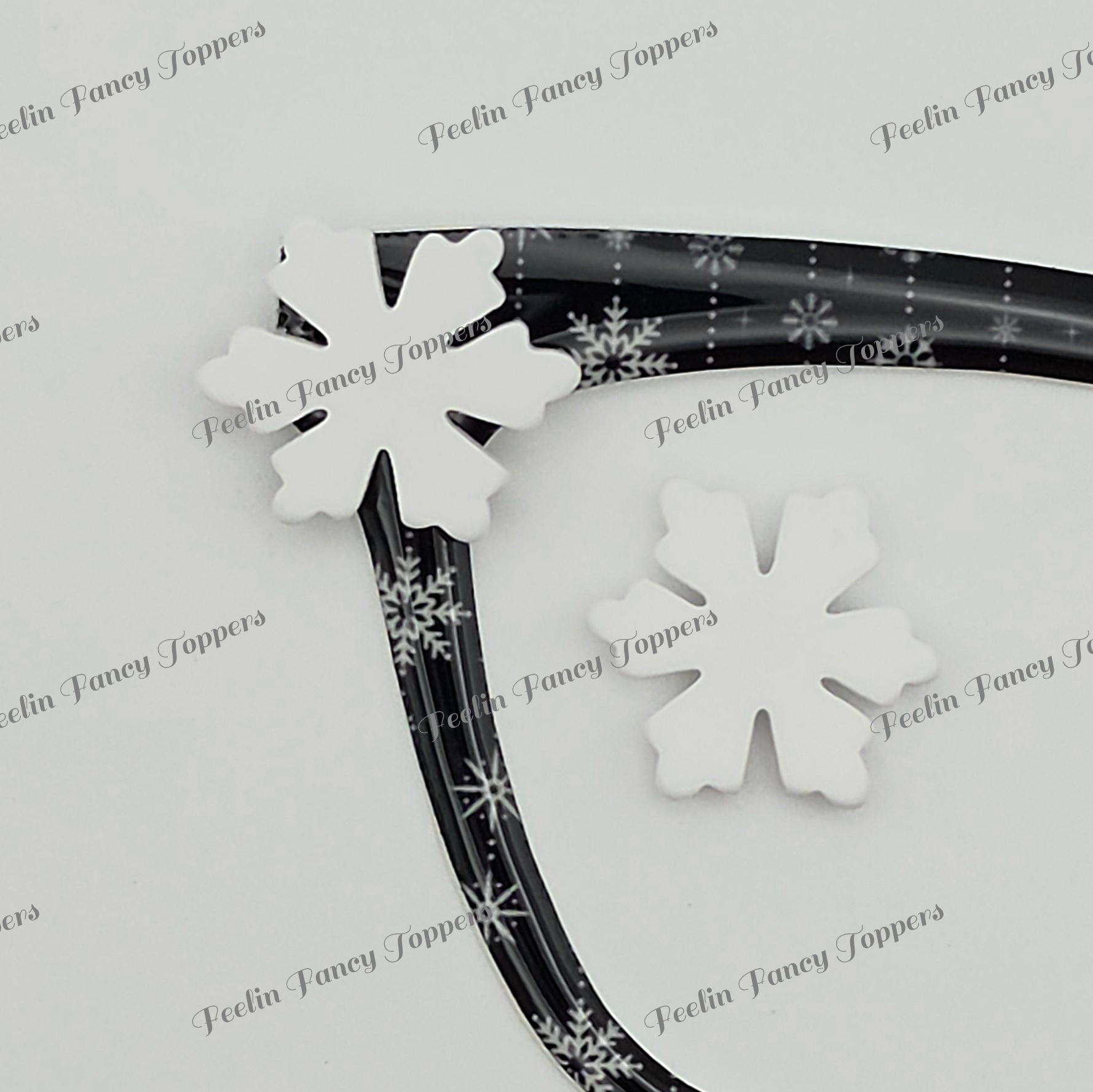 85 White Snow Flake
